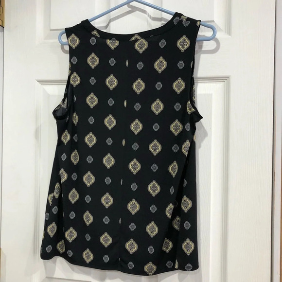 Dana Buchman Blouse Top Medium Sleeveless - Picture 6 of 6